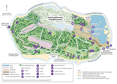 Brownsea Island Dorset Wildlife Trust